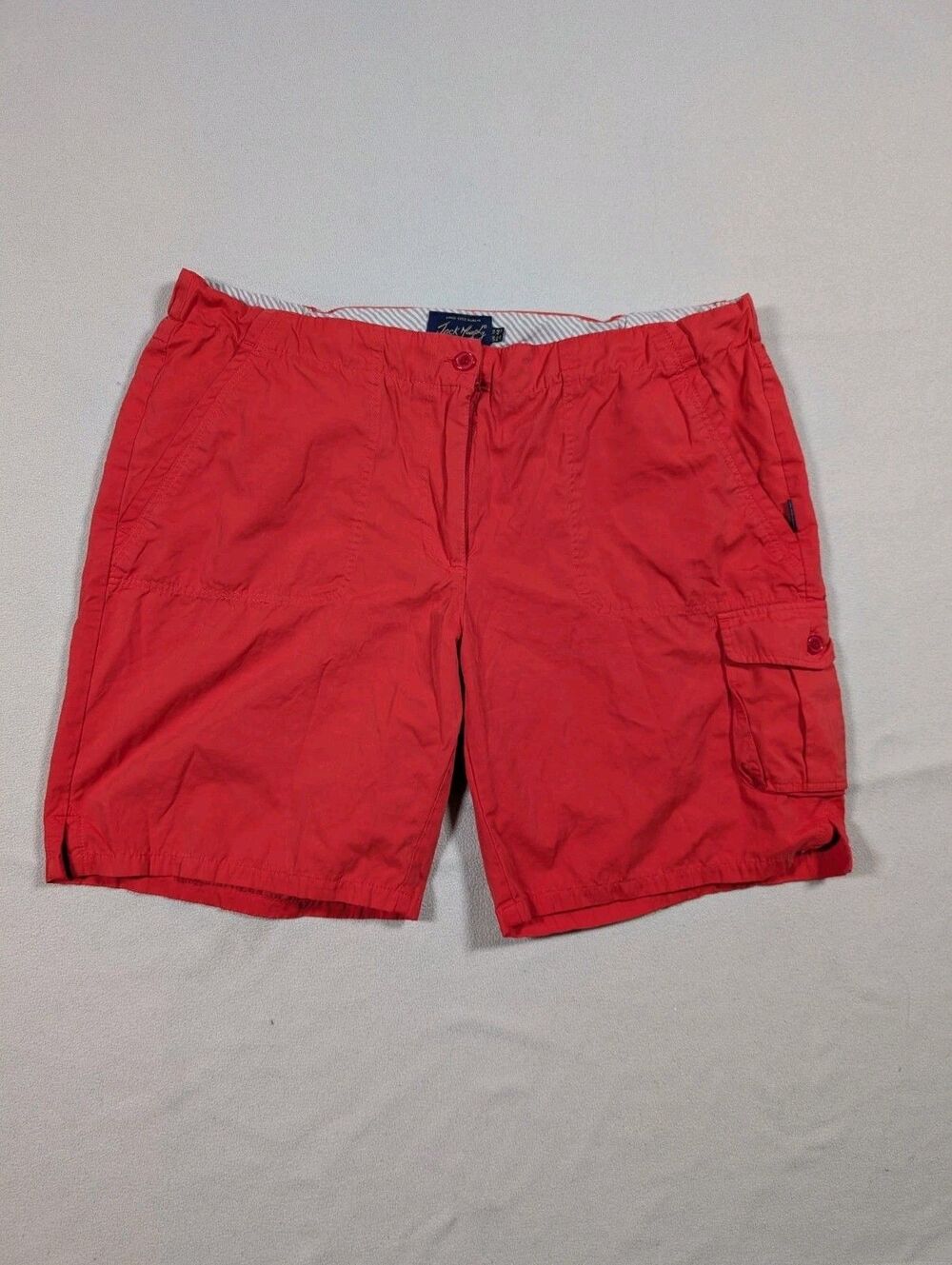 Jack Murphy Coral Cargo Shorts Women's Size 12 Outdoor Hiking Camping